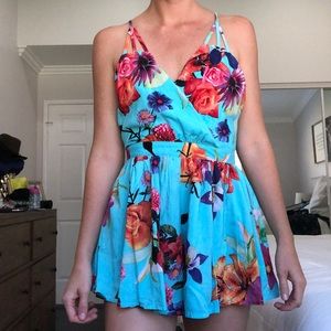 Cutest LF turquoise romper!